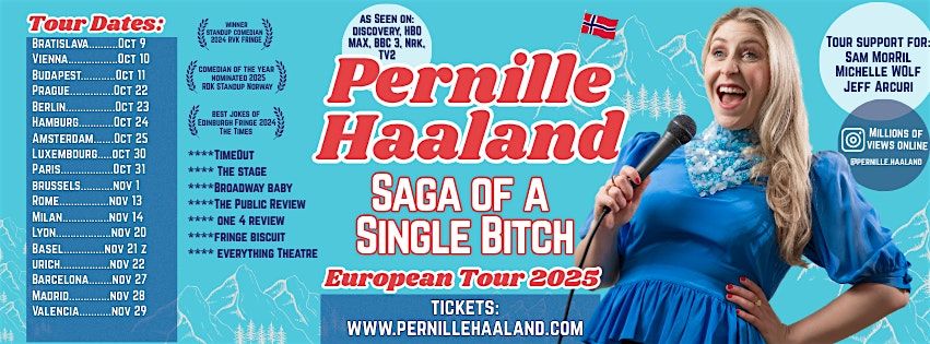 ENGLISH COMEDY VALENCIA - Pernille Haaland: Saga Of A Single B**CH