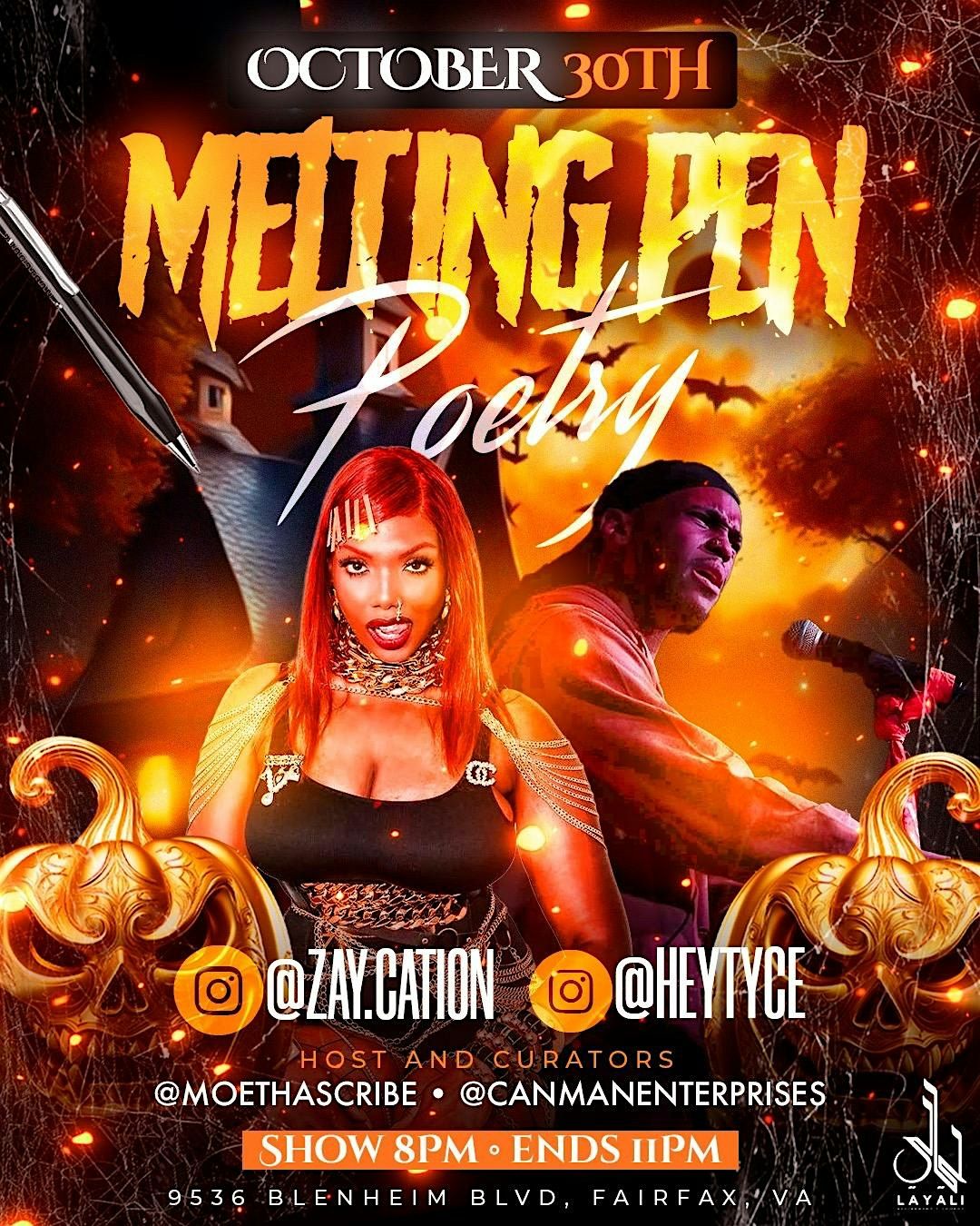 Melting Pen Poetry Featuring (Hey Tyce & Spotlight Zay.Cation