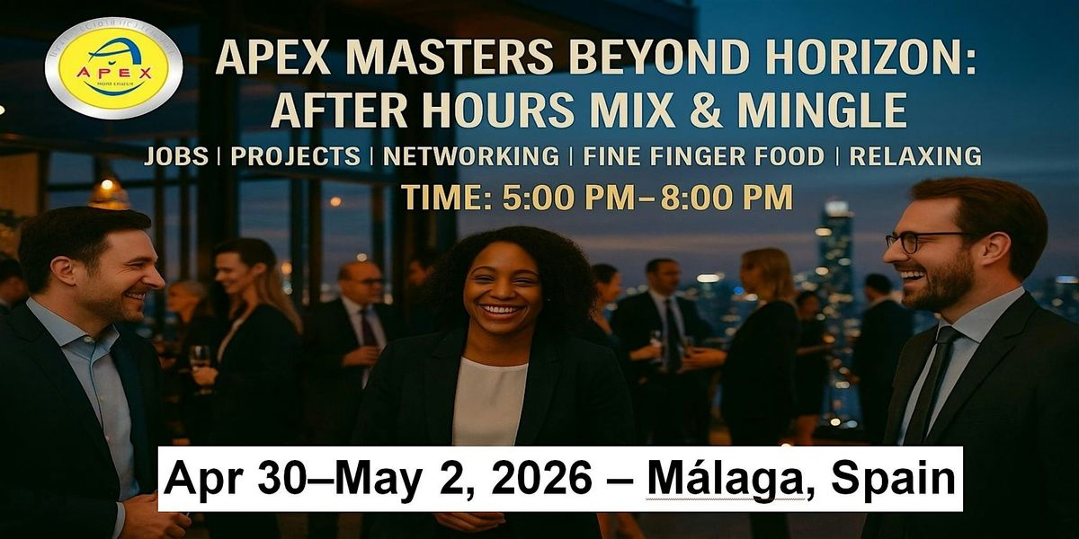 Apex Meet-ups Cooperation \u2022 Jobs \u2022 Networking in M\u00e1laga, Spain