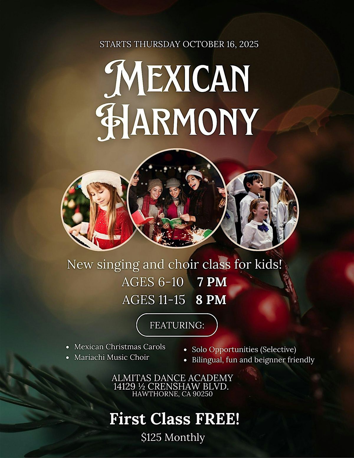 Armonia Mexicana Singing Workshop
