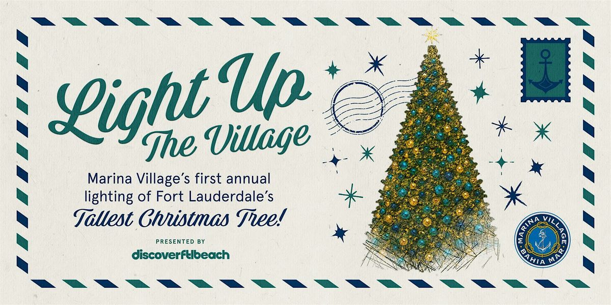 Ft. Lauderdale's Tallest Christmas Tree | Marina Village