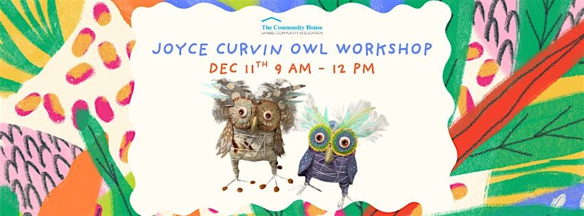Joyce Curvin Art Workshop - Owl