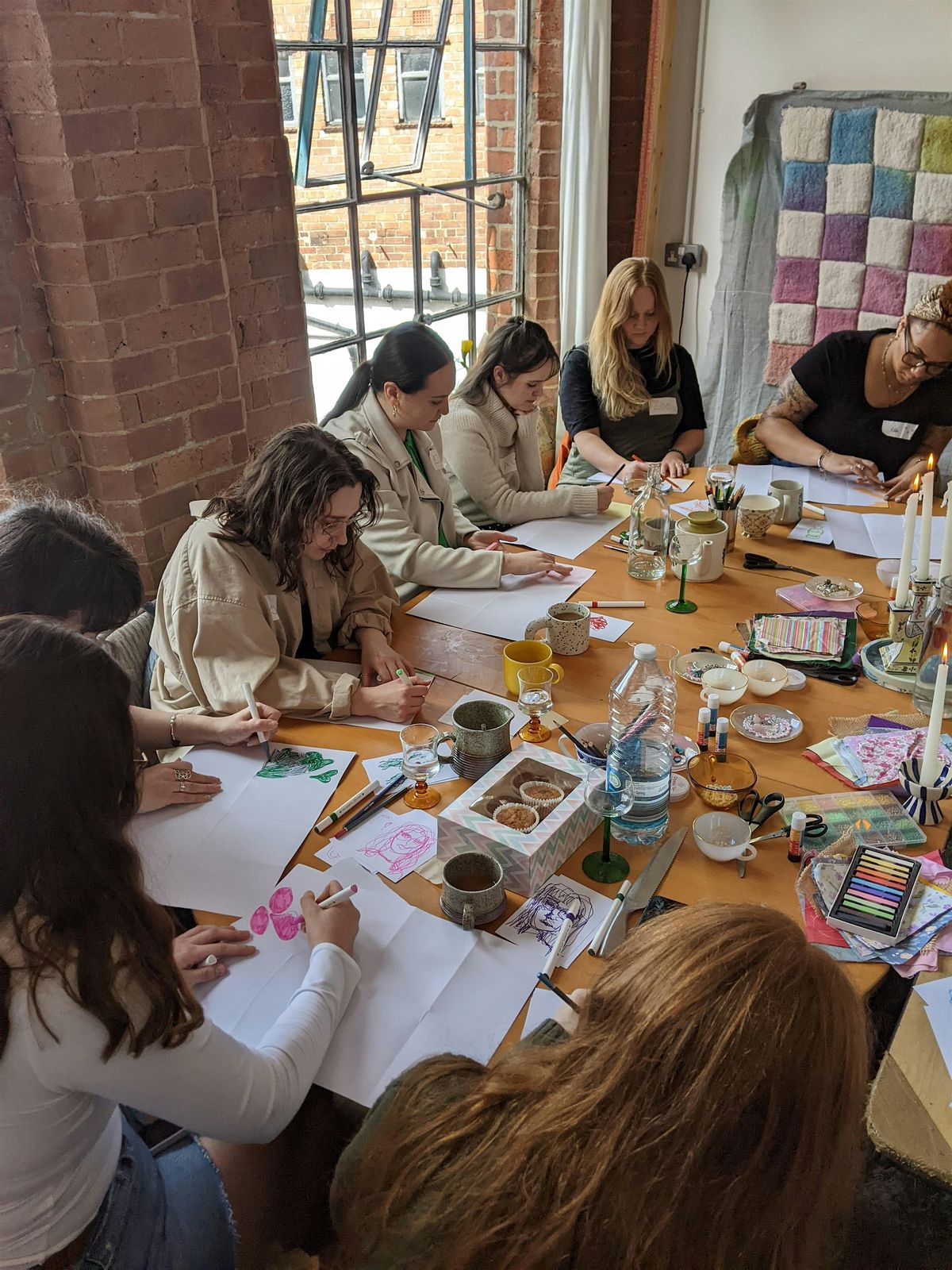 Relight My Fire - Cosy Collage Workshop