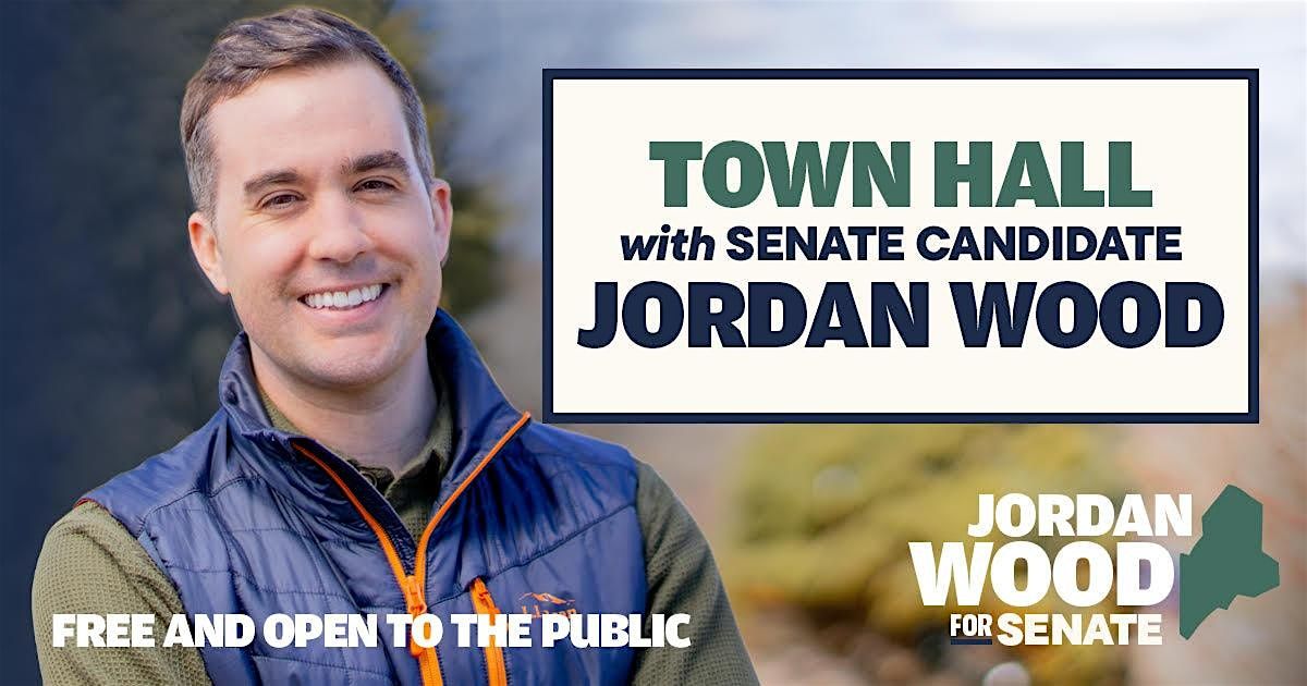 Jordan Wood in Topsham! Town Hall at the TopshamPublic Library!