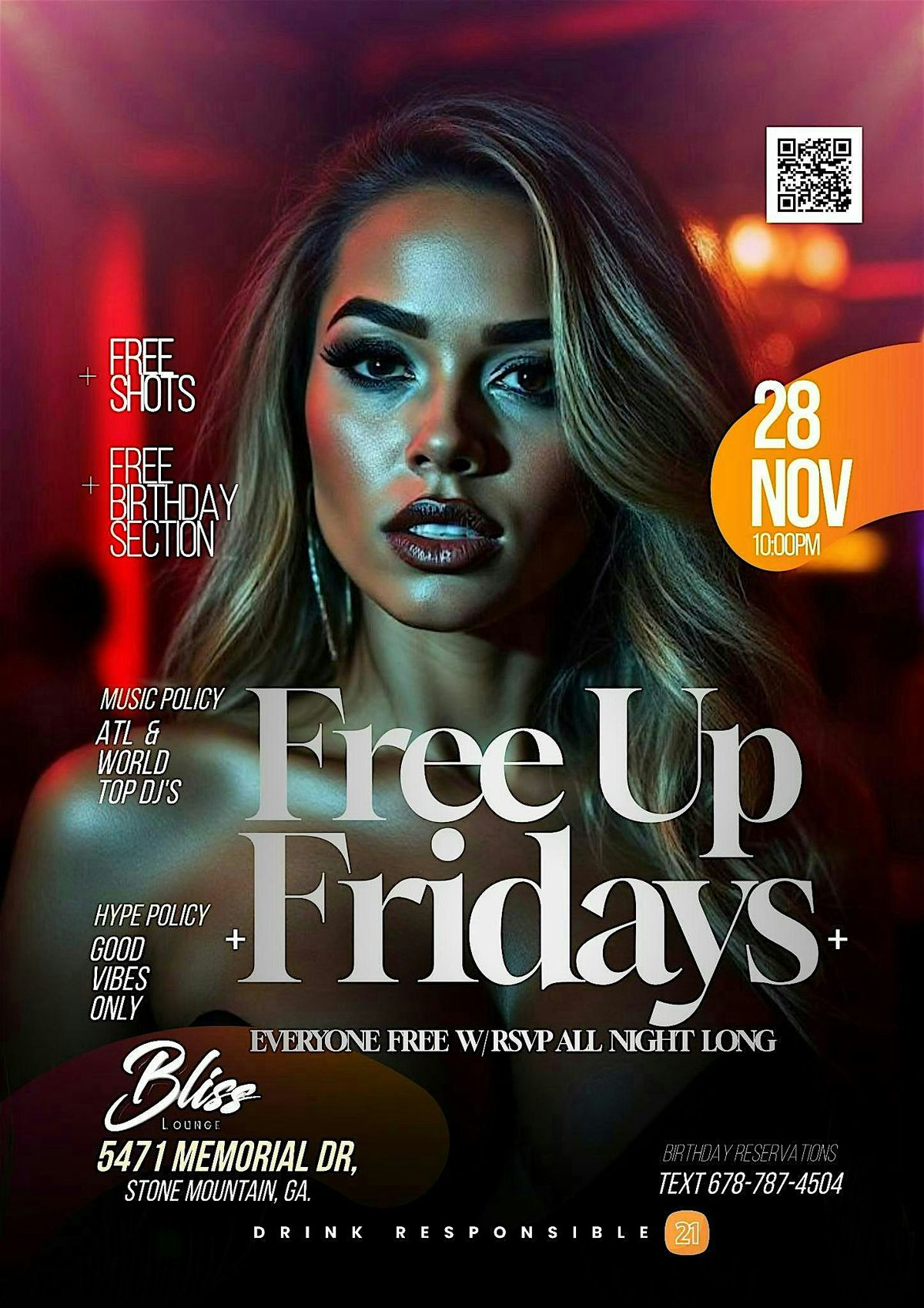 FREE UP FRIDAYS