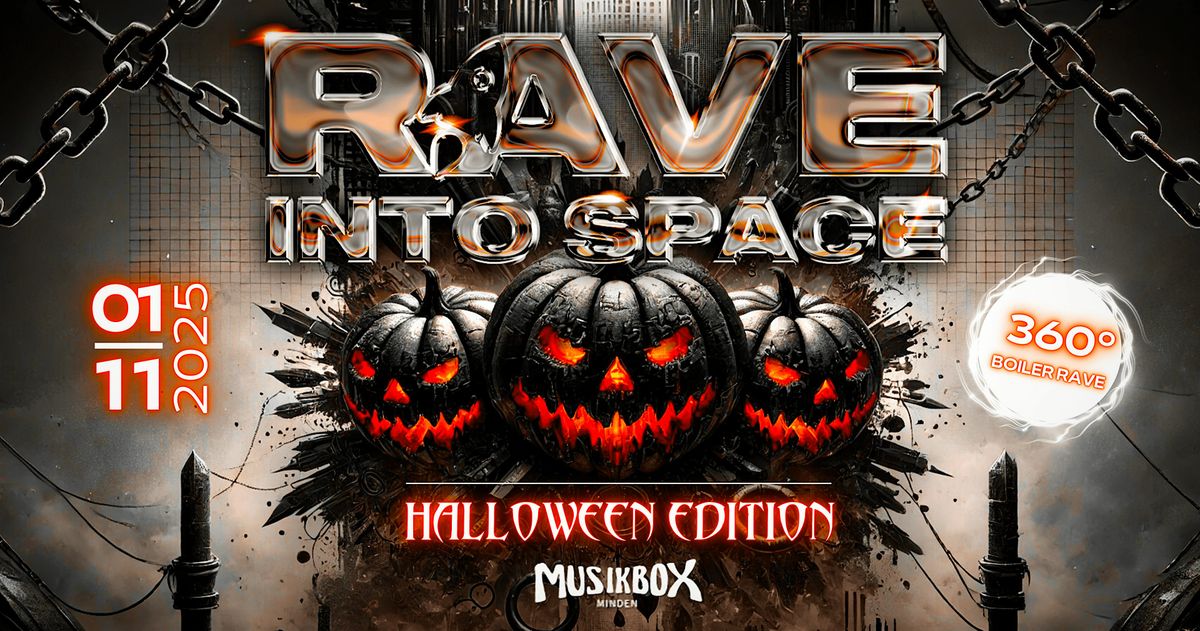 RAVE INTO SPACE - HALLOWEEN TECHNO RAVE (01.11. MINDEN)