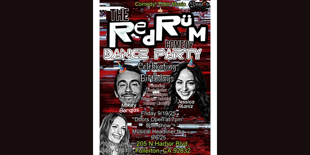 Red Rum Comedy Dance Party