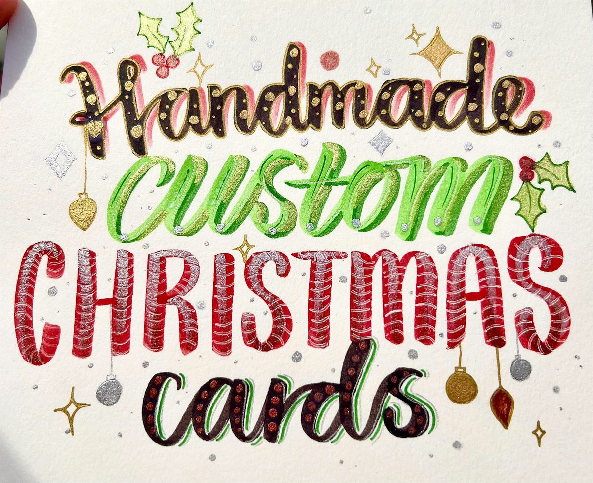 Christmas Card & Gift Tag Making Festive Workshop