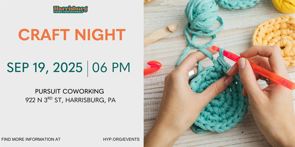 Harrisburg Young Professionals Craft Night