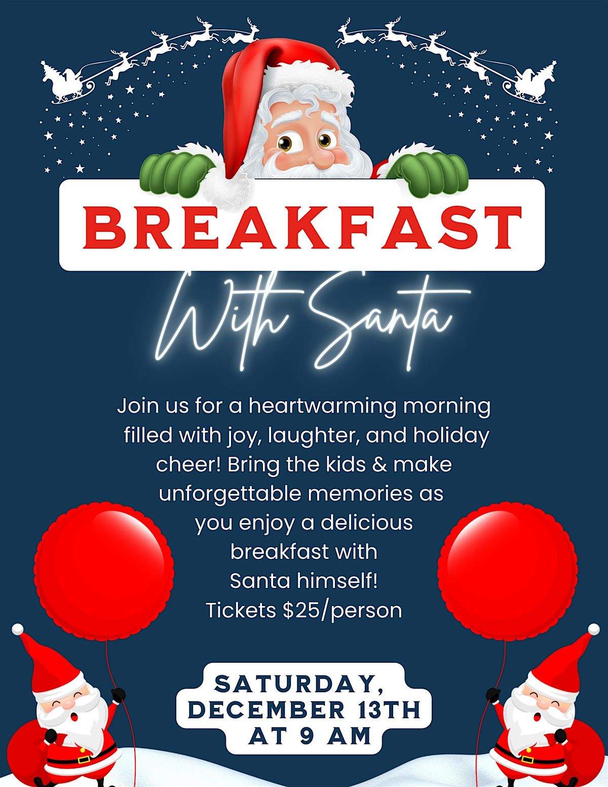 Breakfast with Santa
