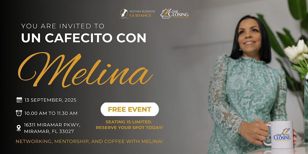 Cafecito con Melina