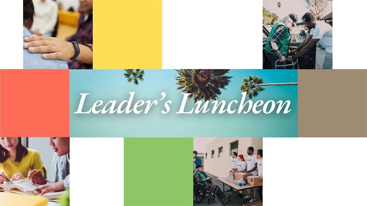 CityServe Leader's Luncheon