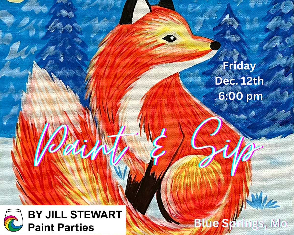 Winter Fox Paint Party