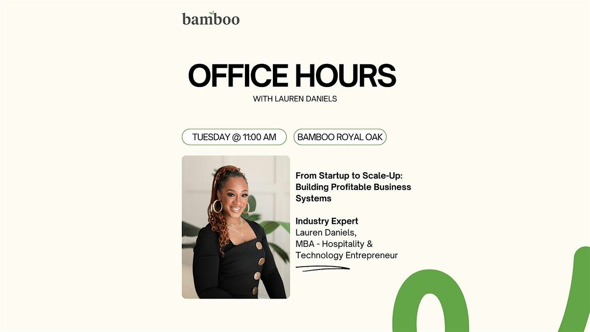 Office Hours with Lauren Daniels