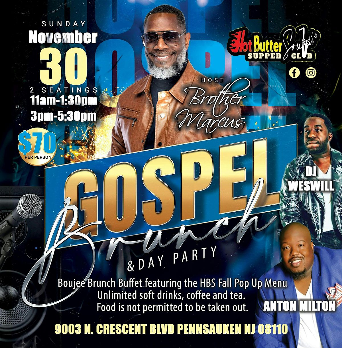 Hot Butter Soul Supper Club\u2019s \u201cFamily Reunion\u201d Gospel Brunch & Day Party