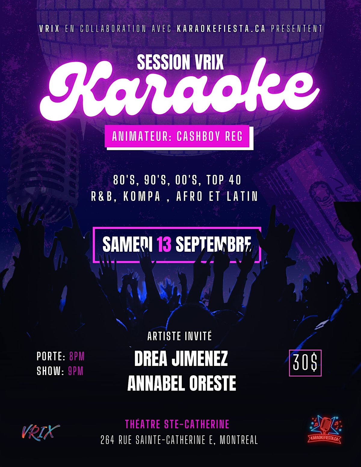 Session VRIX Karaoke