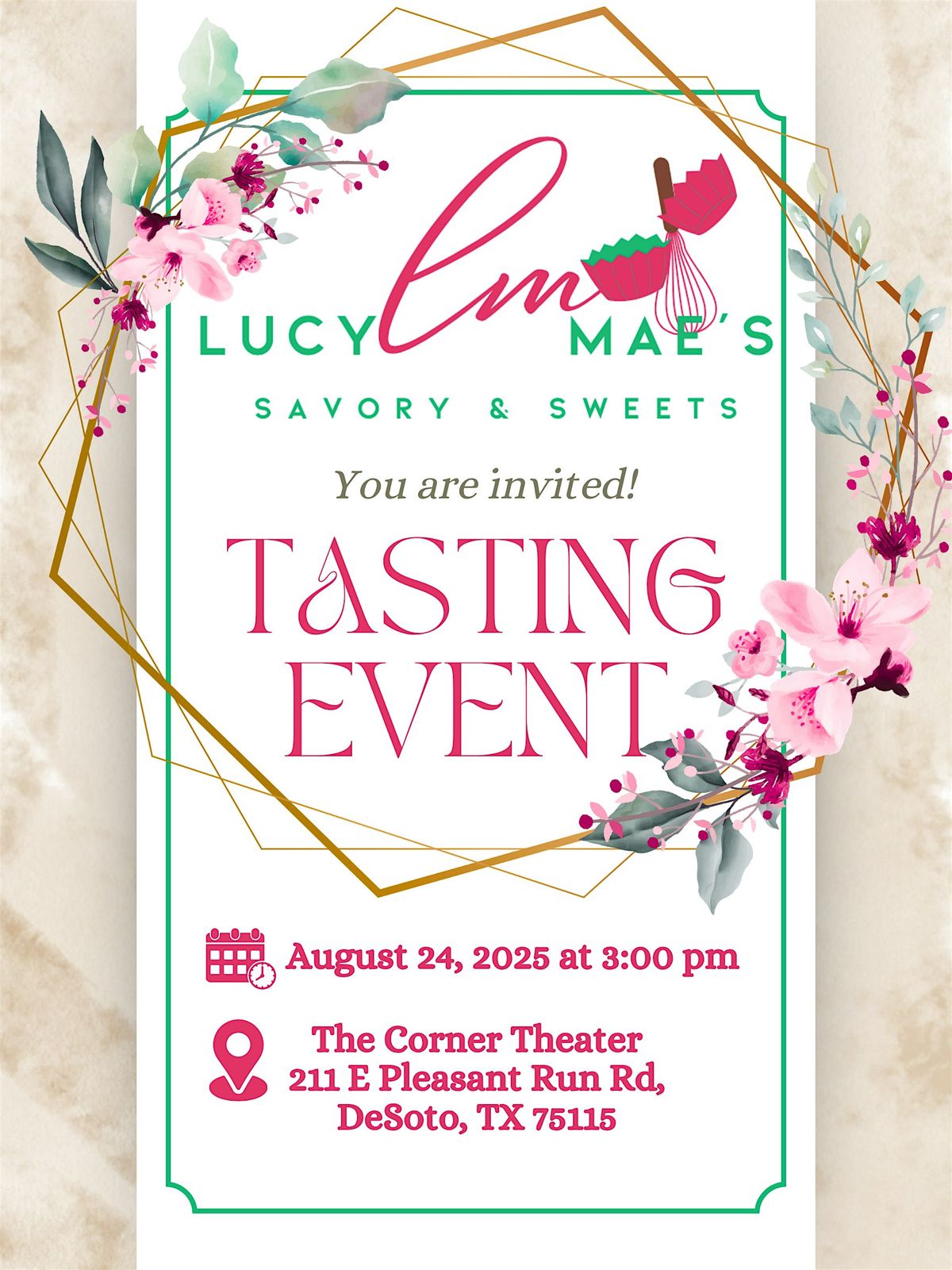 A Taste of Lucy Mae's Savory & Sweets