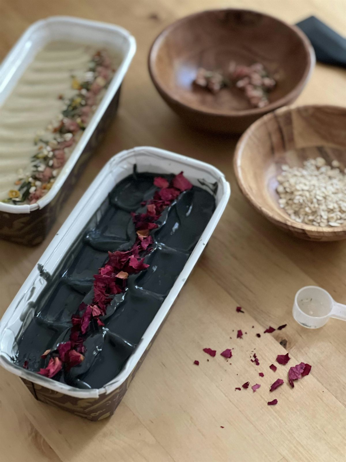 Botanical Soap Making Workshop  at Union Market with White Lily Shoppe