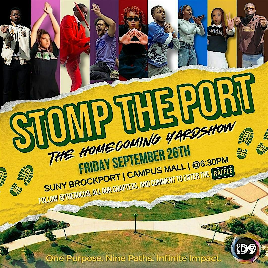Stomp The Port: The Official Brockport Homecoming Yardshow