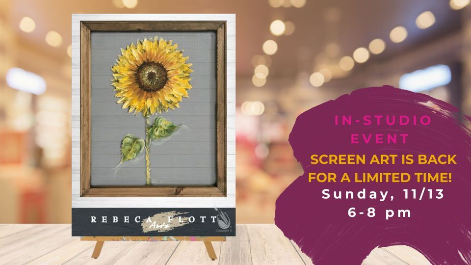 Screen Art is Back for a Limited Time with New ArtLesson from a