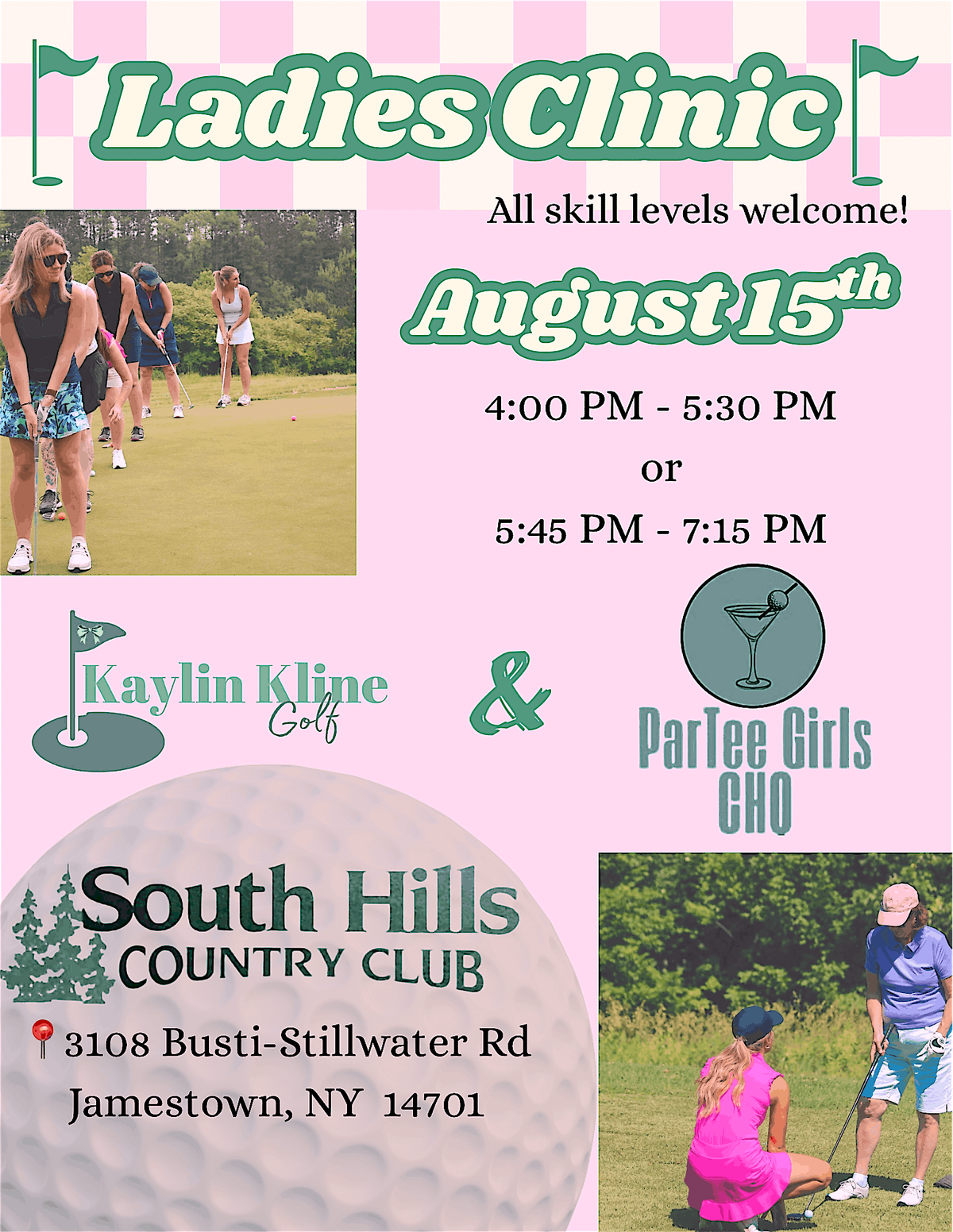 Ladies Clinic at South Hills Country Club