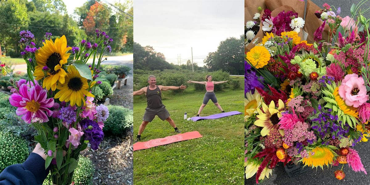Flowers and Flow - Yoga on the Farm