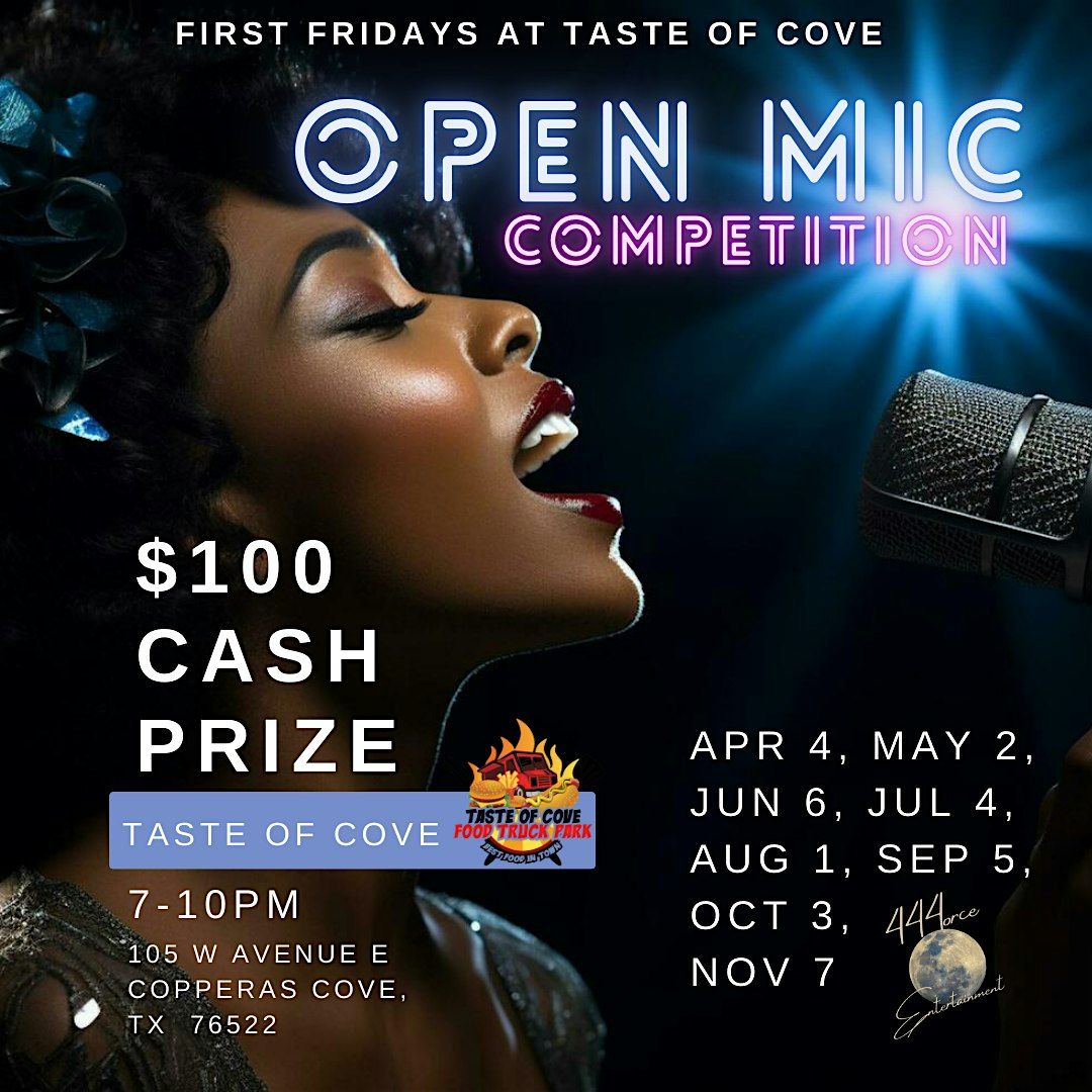 First Friday Open Mic Competition