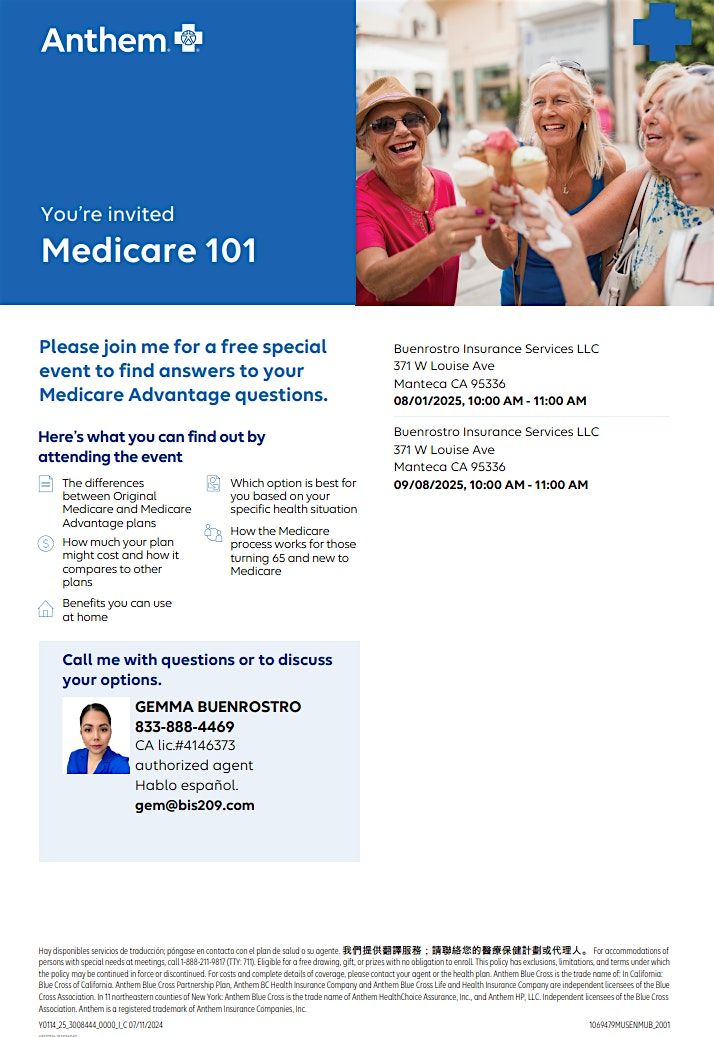Medicare 101 Seminar