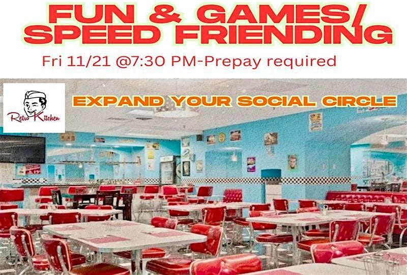 Long Island -Fun & Games\/Speed Friending