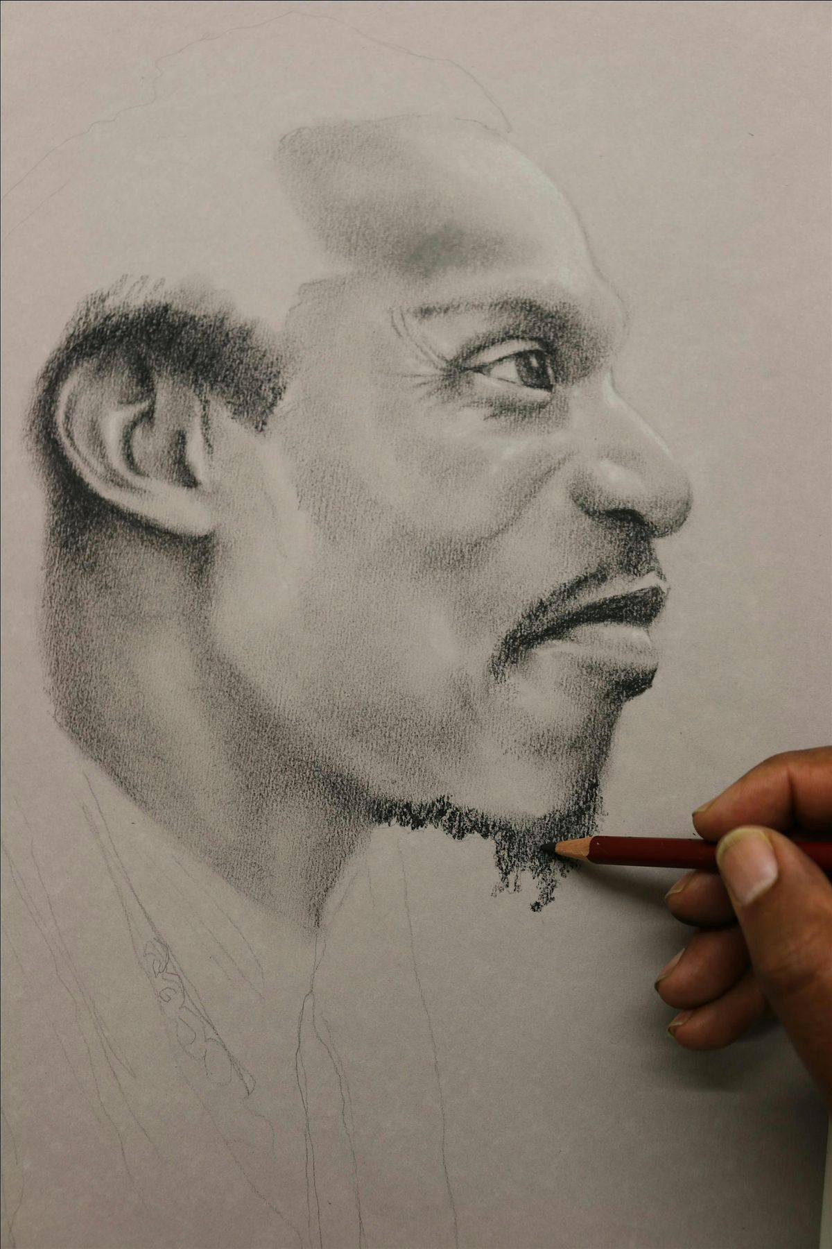Portrait in Charcoal: Tony Nero