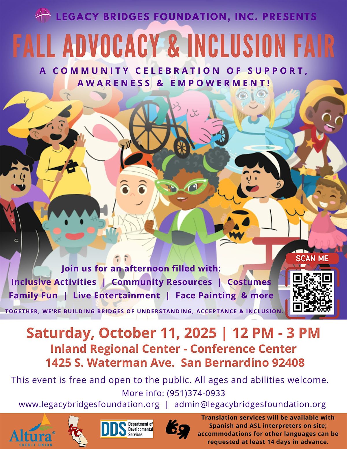 Fall Advocacy & Inclusion Fair