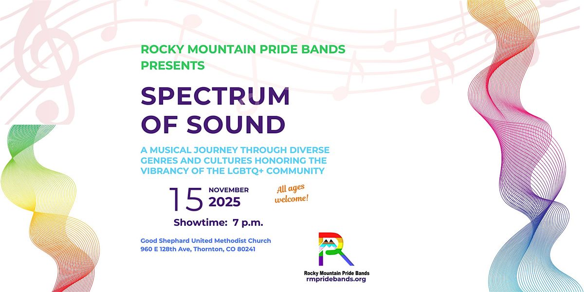 Rocky Mountain Pride Bands Presents: Spectrum of Sound