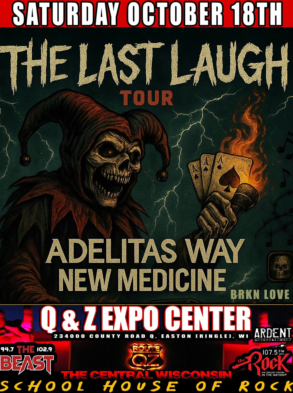 Adelitas Way \/ New Medicine \/ BRKN LOVE