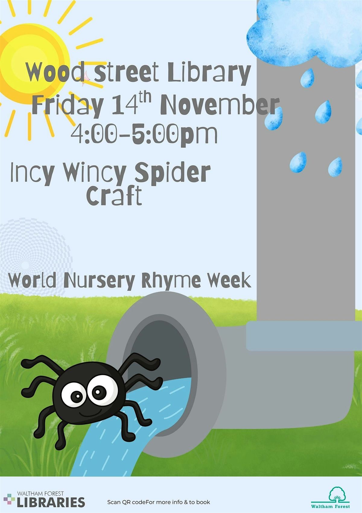 World Nursery Rhyme Week Craft@ Lea Bridge Library