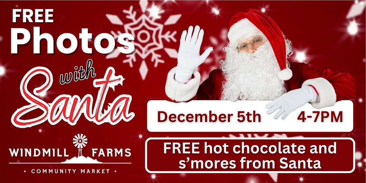 FREE Photos w\/ Santa!