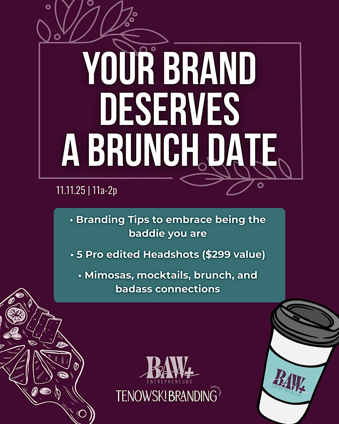 Brand Revamp Brunch - Headshots & Strategy