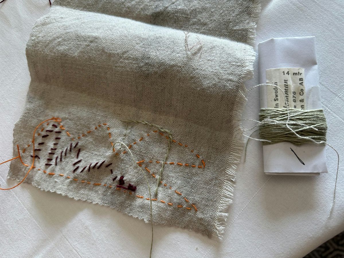 Slow Stitching at the Royal Society of Arts