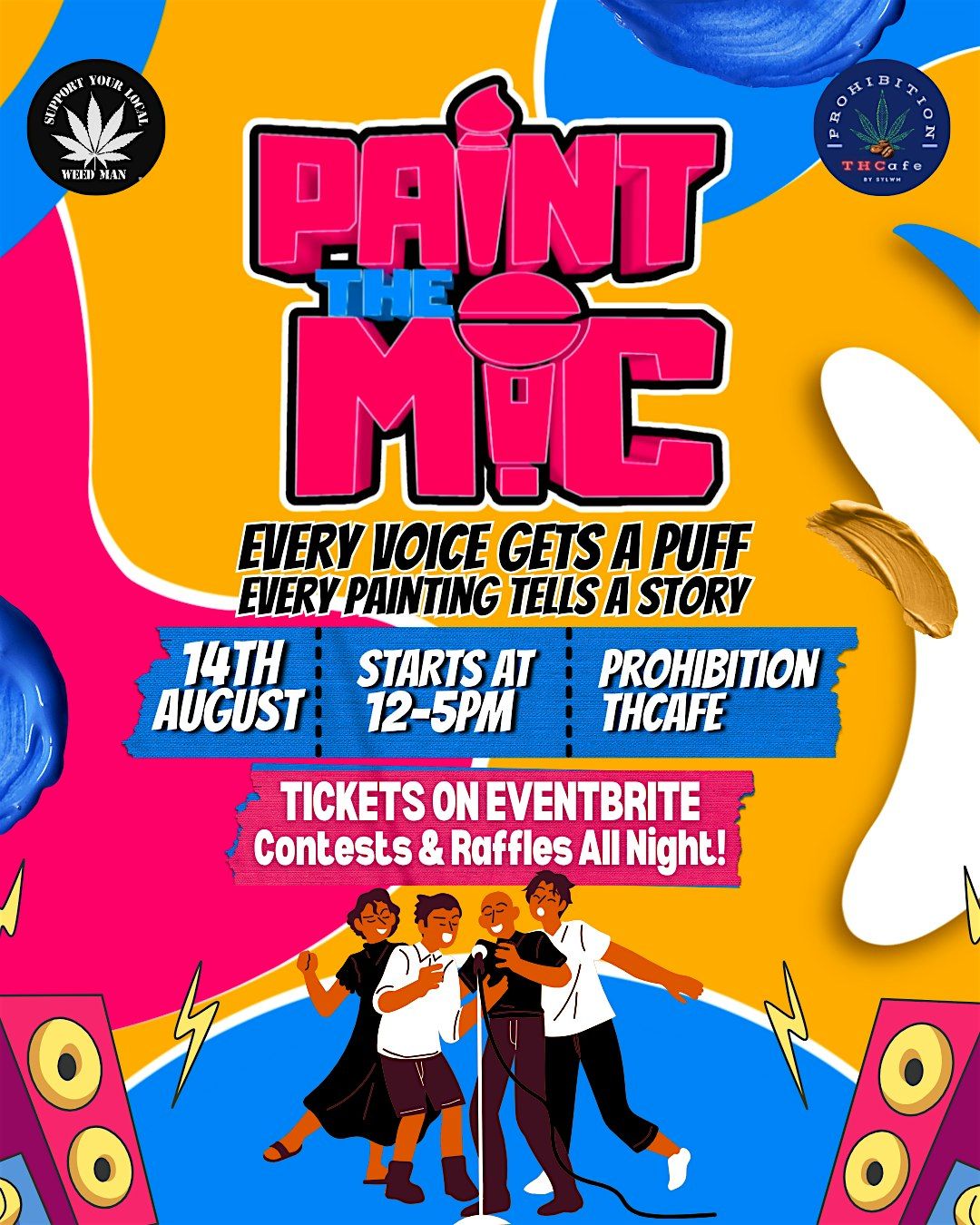 Paint & Vibe: Sing-Along Night with Art, Music, and Good Energy