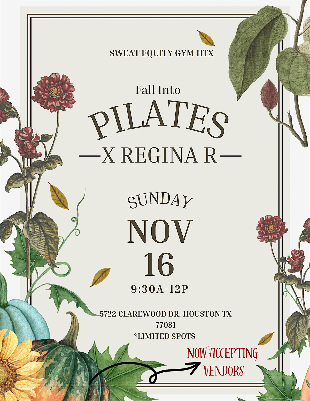 FALL INTO PILATES
