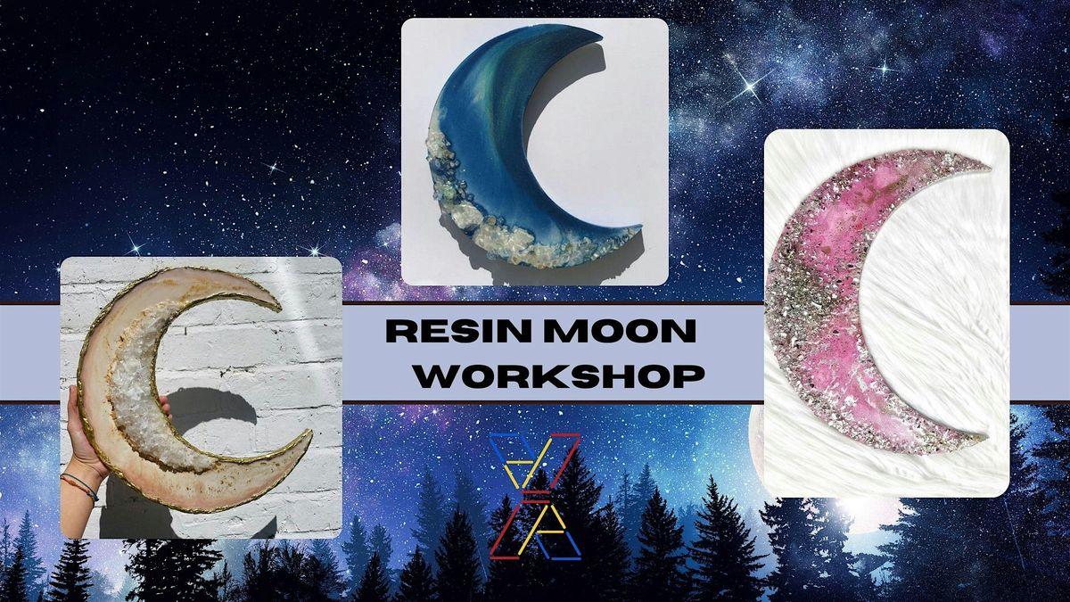 Moon Resin Geode Workshop