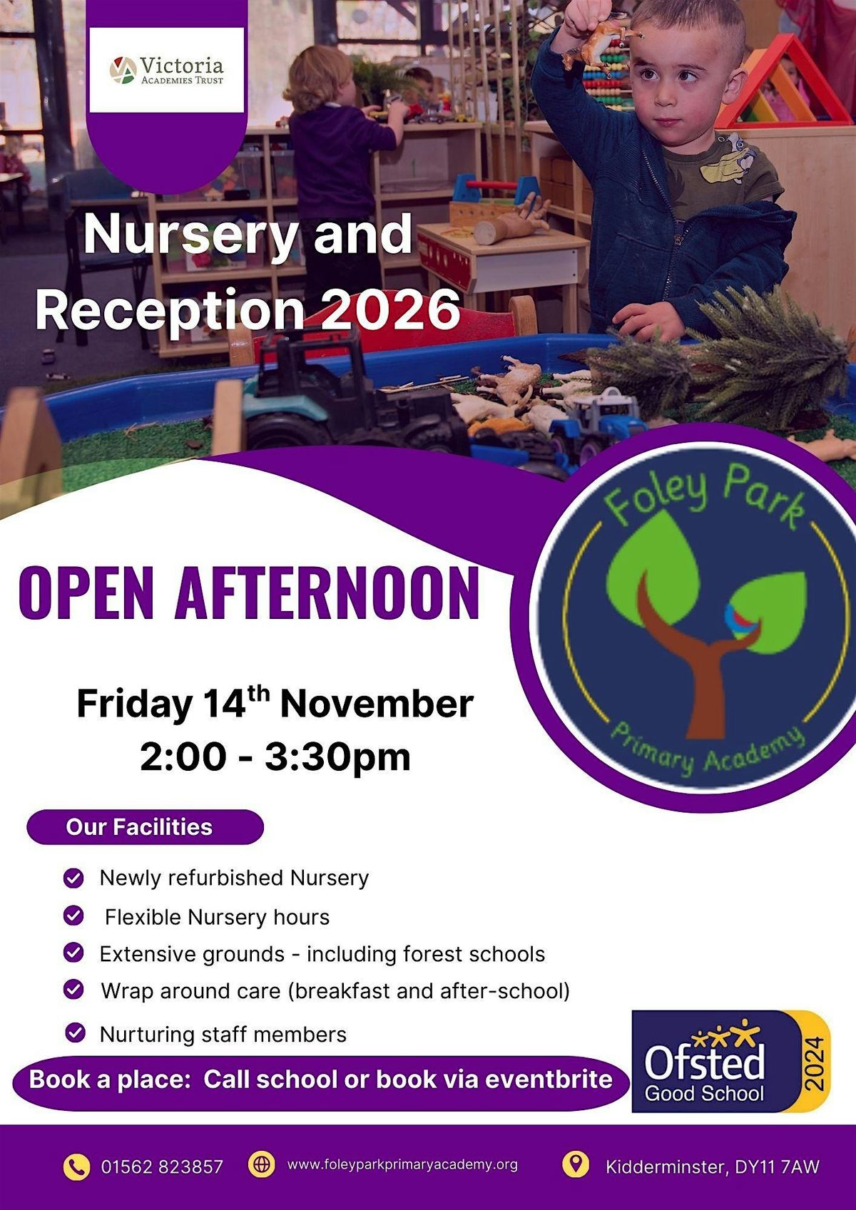 Open Afternoon @ Foley Park Primary Academy