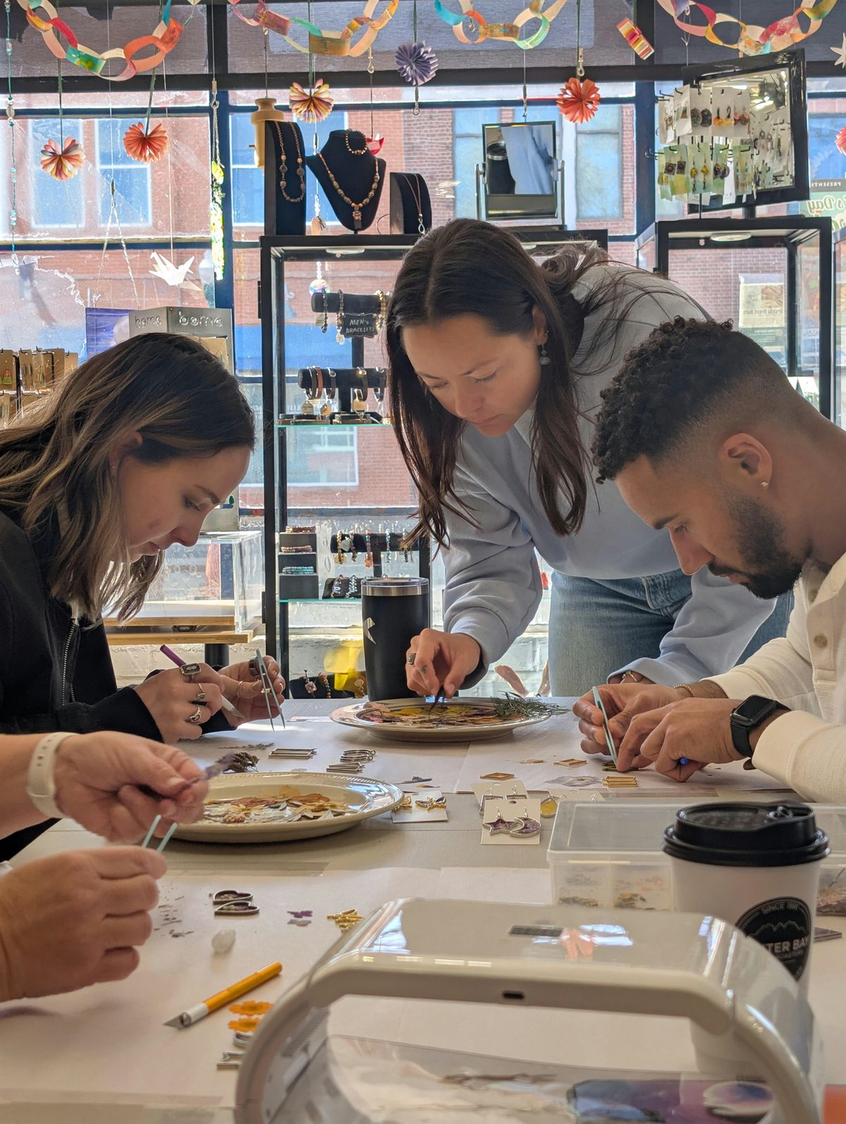 Floral Resin Earring Workshop: Design & Create Your Own