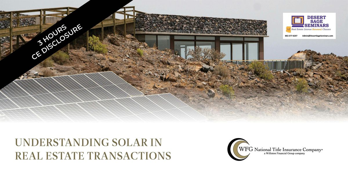 Understanding Solar in Real Estate Transactions