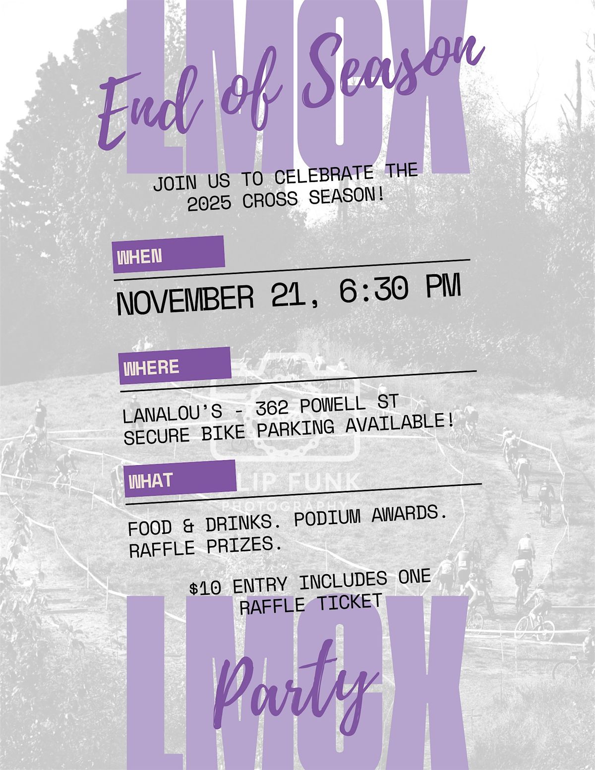 LMCX End of Season Party