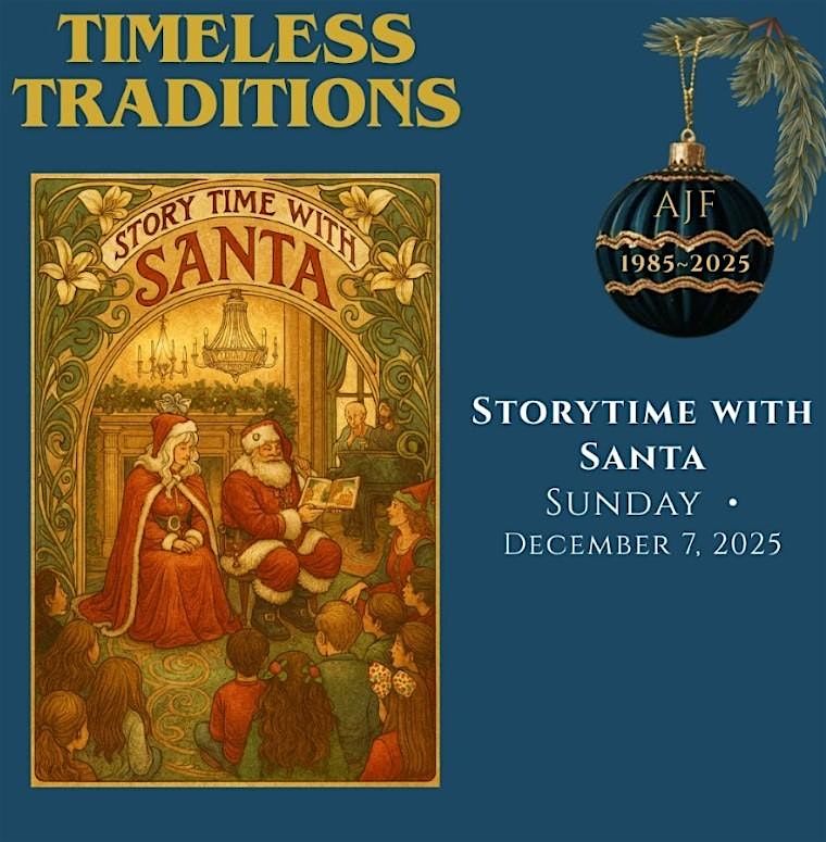 Christmas at The Caswell House:  Storytime with Santa -  3:30pm