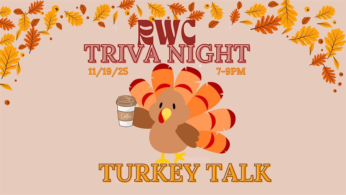 Red Words Cafe-Trivia Night: Turkey Talk Trivia
