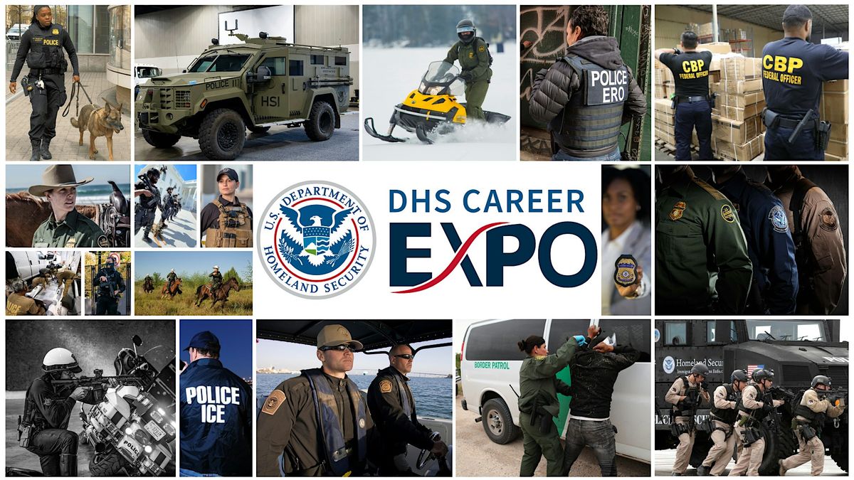 DHS Career Expo: Law Enforcement - Provo, Utah (September 15-16, 2025)