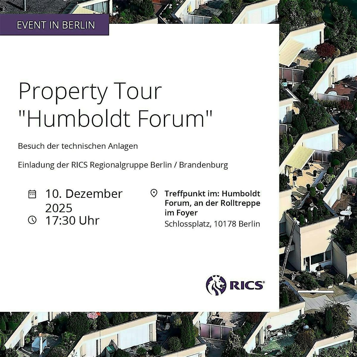 RICS in Germany: Property Tour "Humboldt Forum"