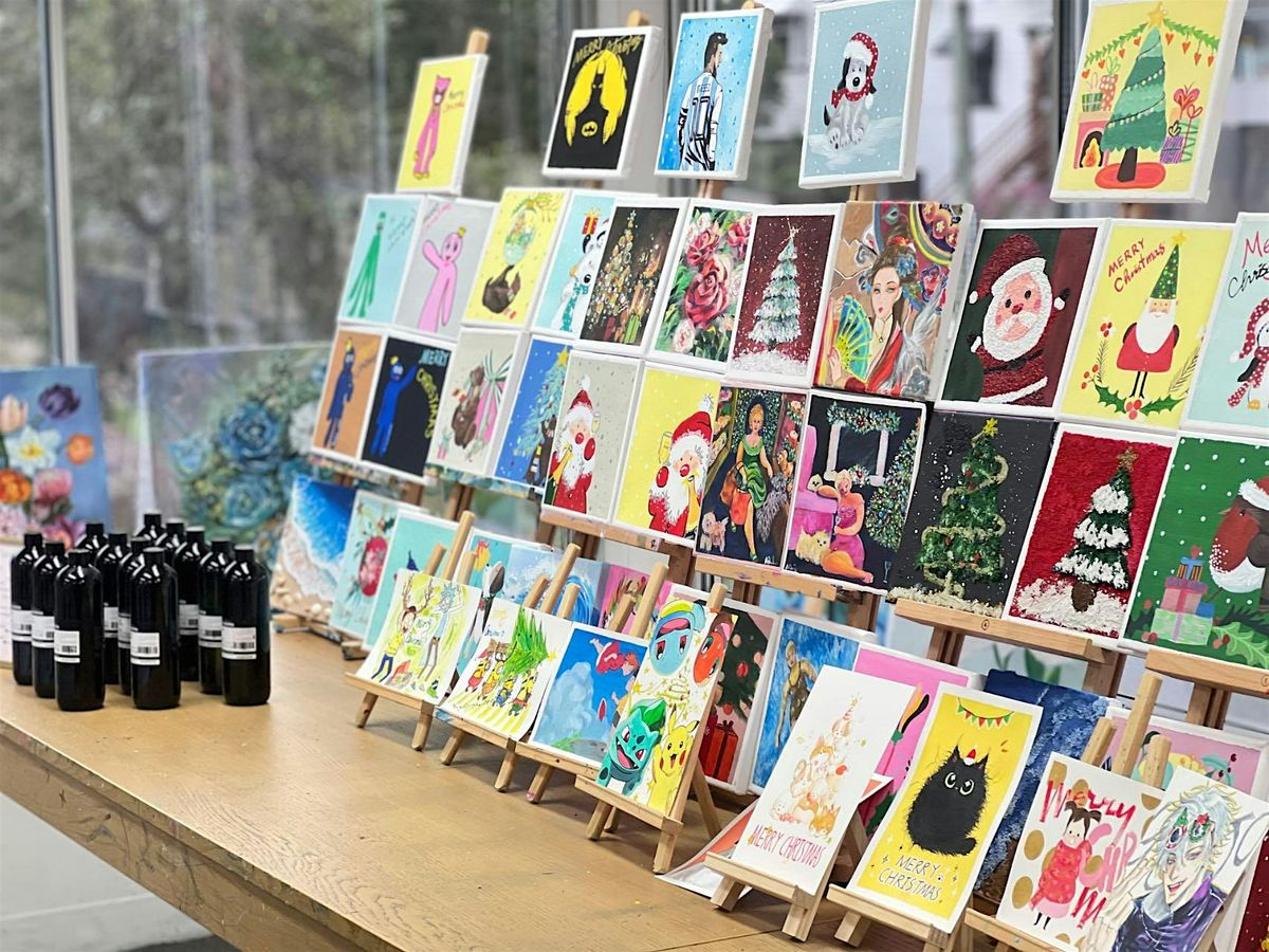 The Green Canvas: Christmas Family Art Activity