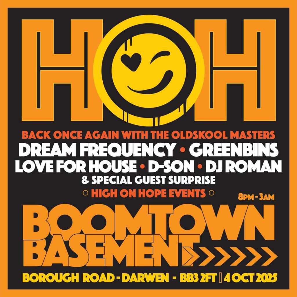 BOOMTOWN Basement HIGHONHOPE